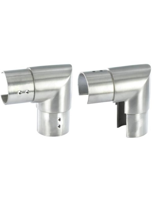 Raccordo a 90° per corrimano sagomato