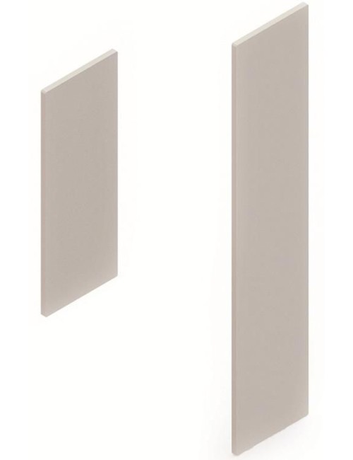 Lamiera di chiusura per profilo