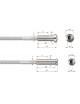 Bullone con filetto interno
