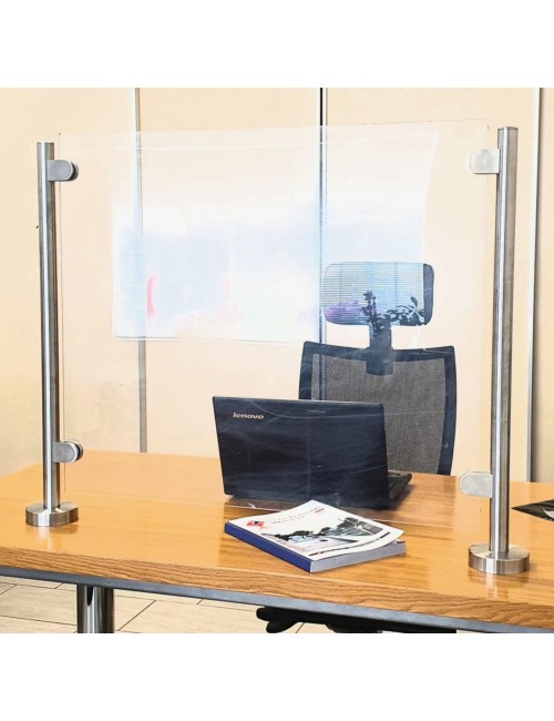 Paratie in acciaio inox e plexiglass