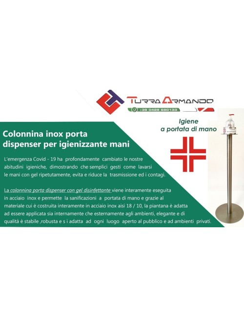 Colonnina porta gel