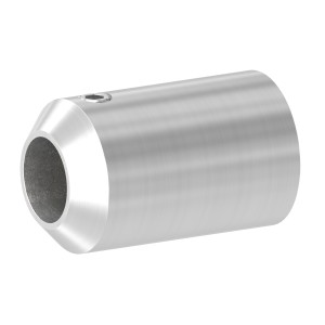 Blocco per tondino foro 12,2 mm AISI 304 satinato