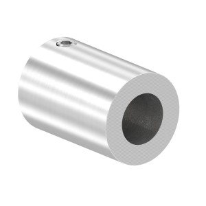 Blocco per tondino foro 12,2 mm AISI 304 satinato