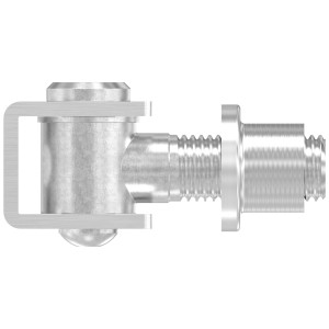 Cardine regolabile M16 AISI 304 satinato | IN116-016