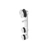 Carrello per porte scorrevoli in vetro AISI 304 sat. (IN109-501)