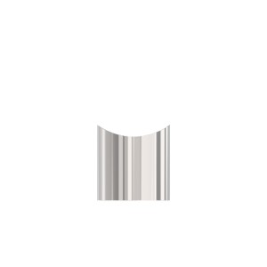 Distanziatore per tubo Ø42,4 AISI 316 lucido | 22 mm