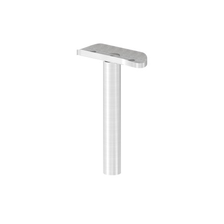 Perno fisso con sella Ø42,4 mm AISI 304 satinato