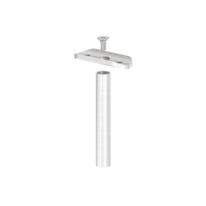 Perno fisso con sella Ø42,4 mm AISI 304 satinato