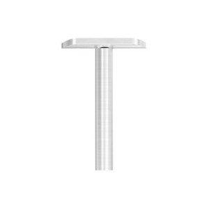 Perno fisso con sella Ø42,4 mm AISI 304 satinato