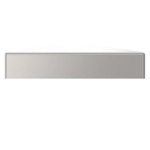 Piastra di copertura 108x108 per tubo 40x40 in AISI 316