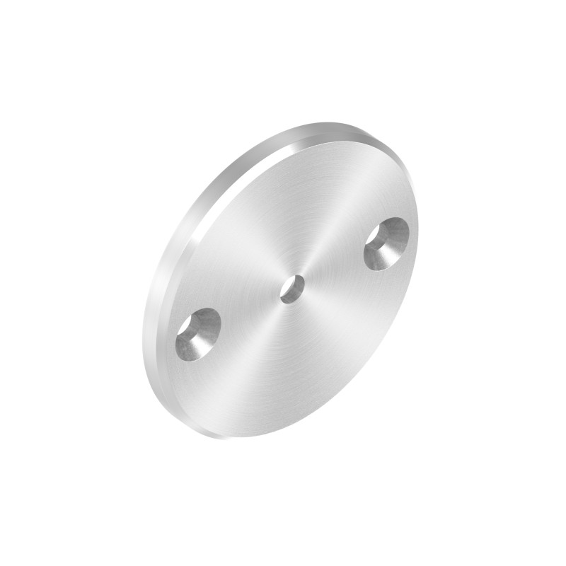 Piastra per sostegno corrimano 70x6 mm AISI 316