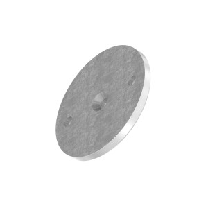 Piastra per sostegno corrimano 70x6 mm AISI 316