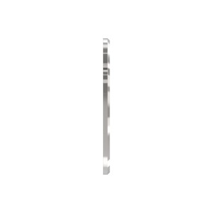 Piastra rotonda ancoraggio laterale Ø120 AISI 316