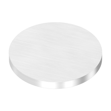 Piastra tagliata laser AISI 304 satinato Ø60,3x4 mm