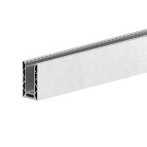 Profilo a pavimento U ID VARIO 3kN alluminio inox