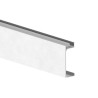 Profilo di copertura 'Y' Type 'ID STRONG XL' (3kN) - Alluminio in effetto inox L 6000mm (IN600-446)