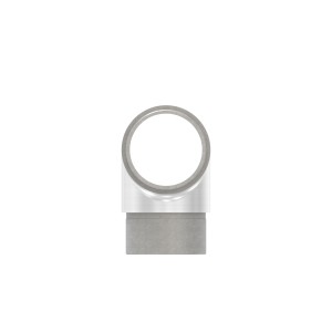Raccordo a T per tubo Ø33,7x2 mm AISI 304 satinato