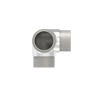 Raccordo doppia Y per tubo 33,7x2 mm AISI 304 sat.