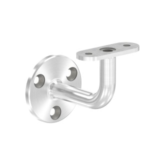Sostegno corrimano LED AISI 316 satinato
