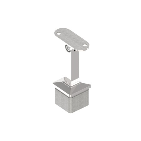 Sostegno per corrimano snodato AISI 316 per tubo 40x40