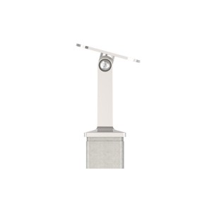 Sostegno per corrimano snodato AISI 316 per tubo 40x40