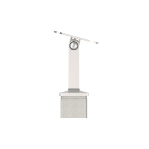 Sostegno per corrimano snodato AISI 316 per tubo 40x40