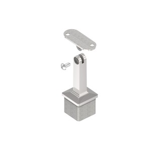 Sostegno per corrimano snodato AISI 316 per tubo 40x40