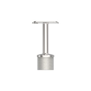 Sostegno per corrimano AISI 316 lucido Ø42,4x2 mm