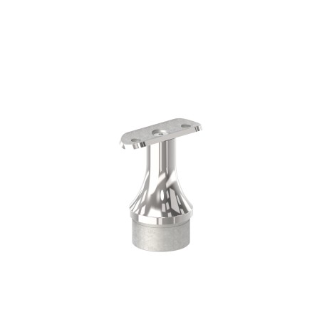 Sostegno per corrimano fisso AISI 316 lucido 42,4 mm