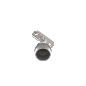 Sostegno per corrimano fisso AISI 316 lucido 42,4 mm