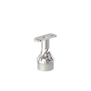 Sostegno per corrimano fisso AISI 316 lucido 42,4 mm