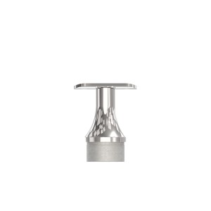 Sostegno per corrimano fisso AISI 316 lucido 42,4 mm