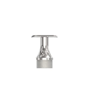 Sostegno per corrimano fisso AISI 316 lucido 42,4 mm