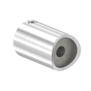 Supporto per tondino foro 12 mm AISI 316 satinato