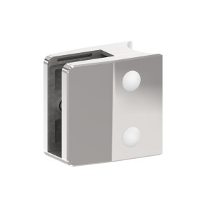 Supporto per vetro mod.04 tubo Ø42,4 AISI 316 lucido