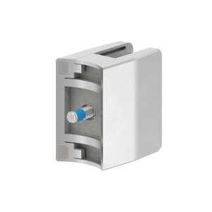 Supporto per vetro mod.04 tubo Ø60,3 mm AISI 316