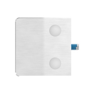 Supporto per vetro mod.04 tubo Ø60,3 mm AISI 316