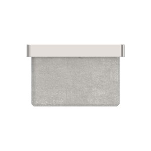 Tappo per tubo 40x40x2 mm AISI 316 lucido