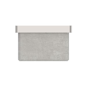 Tappo per tubo 40x40x2 mm AISI 316 lucido