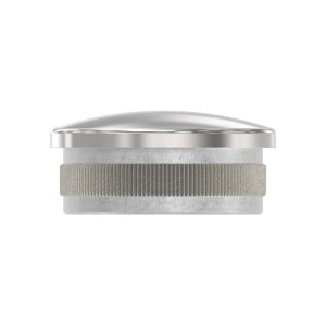 Terminale bombato Ø42,4x2 mm AISI 316 lucido