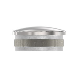 Terminale bombato Ø42,4x2 mm AISI 316 lucido