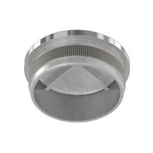 Terminale bombato Ø42,4x2 mm AISI 316 lucido