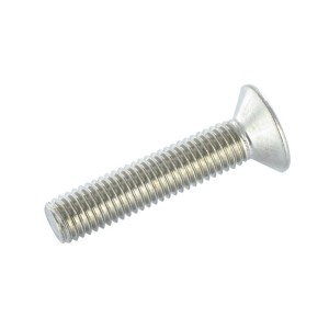 Vite testa piana svasata M4x8 AISI 304 ISO 10642