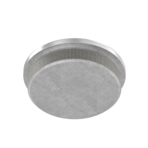 Terminale bombato pieno Ø48,4x3 mm AISI 304 satinato