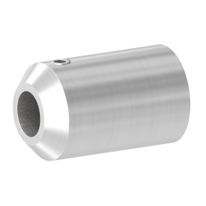Blocco per tondino foro 10,2 mm AISI 304 satinato