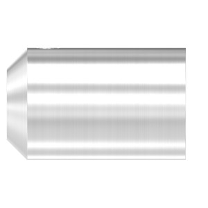 Blocco per tondino foro 10,2 mm AISI 304 satinato