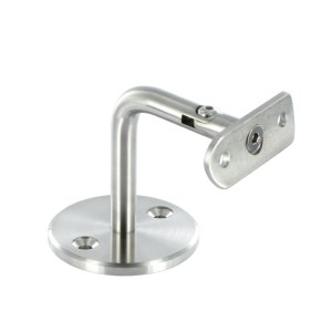 Supporto per corrimano snodabile per tubo d. 33,7 aisi 304 