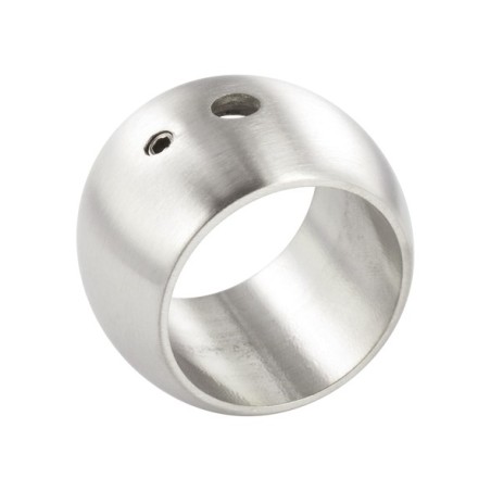 Anello reggicorrimano per tubo d. 33,7 aisi 304