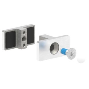 Allineatore vetro AISI 304 satinato per vetro 20,76-21,52mm