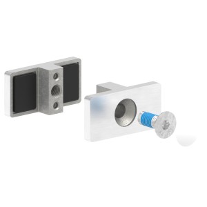 Allineatore vetro AISI 316 sat. per vetro 20,76-21,52 mm